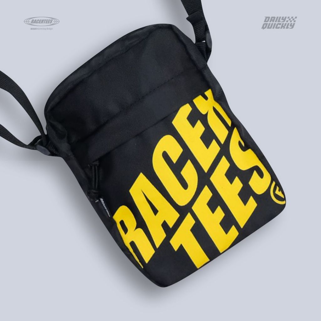 RACERTEES Tas Slingbag Yellow Black - RBG.428