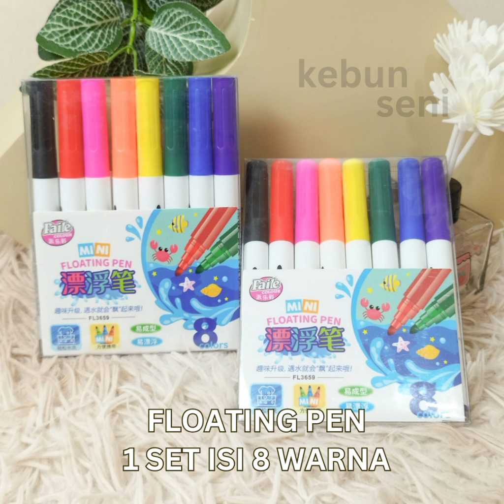 

Spidol Marker Ajaib Mengapung di Air Water Floating Pen Faile Paile Doodle Art Craft DIY Alat Tulis Unik Harga Grosir Ready COD | FL3659