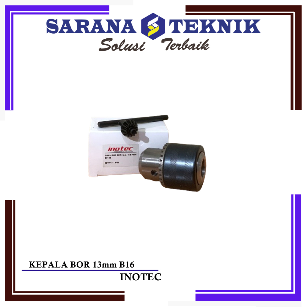 Kepala bor maktec makita 13mm dan 16mm sok B16 INOTEC