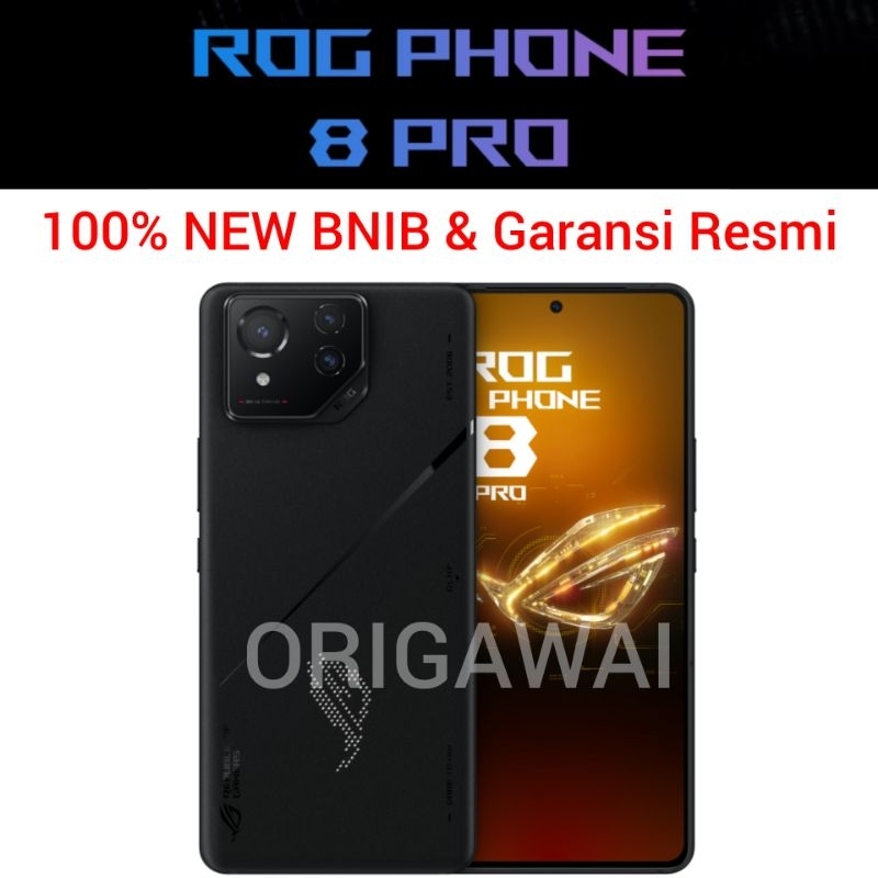 Asus ROG Phone 8 PRO Edition 24/1TB Garansi Resmi 1 TB ROG8 RogPhone 16/512 12/256