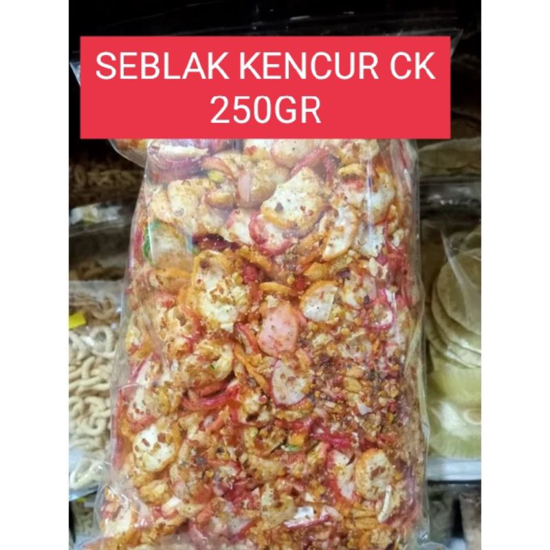 

Aneka Snack Cemilan Kiloan Murah Seblak Kencur CK 250gr