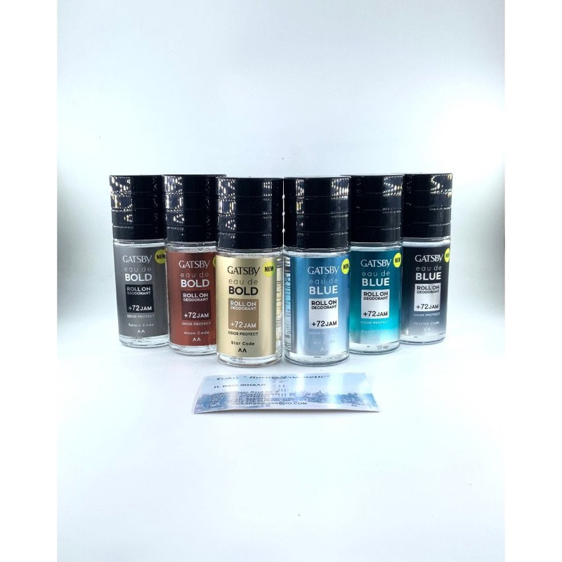 GATSBY BOLD / BLUE ROLL ON DEODORANT LAKI