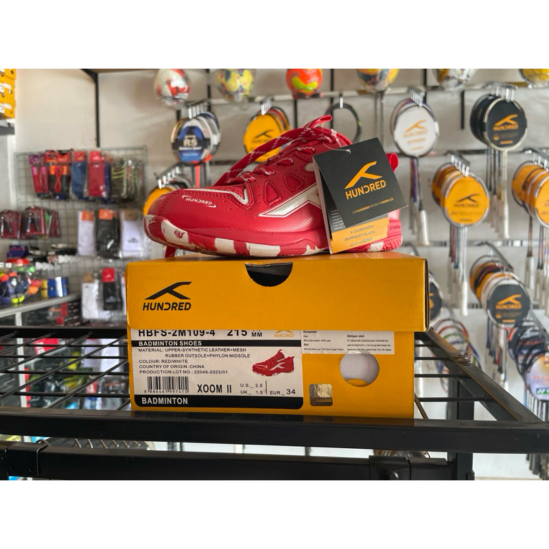 Sepatu Hundred Xoom II Anak Original