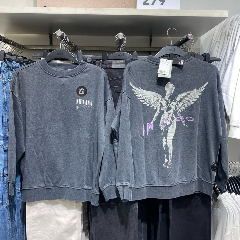 Oversize Sweater NIRVANA x H&M Original Store New ARRIVAL