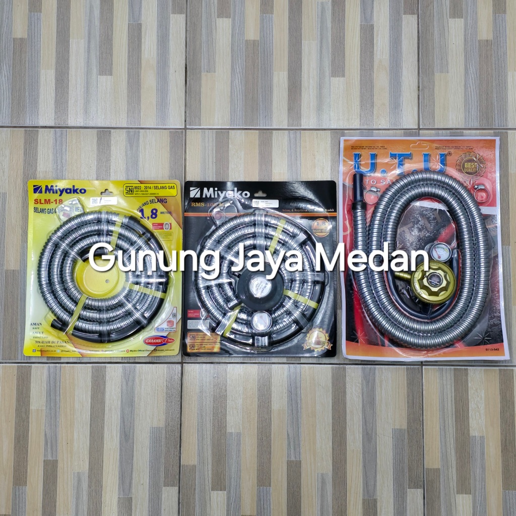 Selang Gas Regulator Kompor Gas UTU Miyako