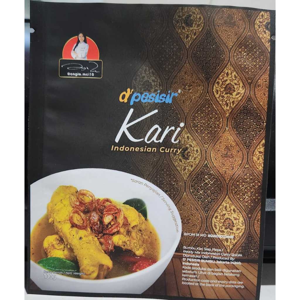 

D'Pesisir Kari Bumbu Jadi Rempah Asli 110 gr