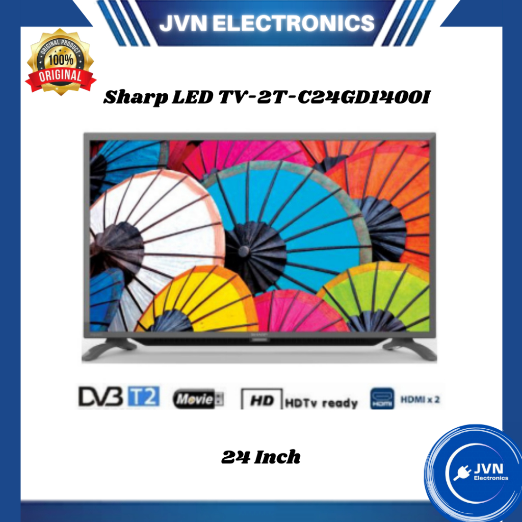 Sharp 24 Inch LED TV 2T-C24HD1500I