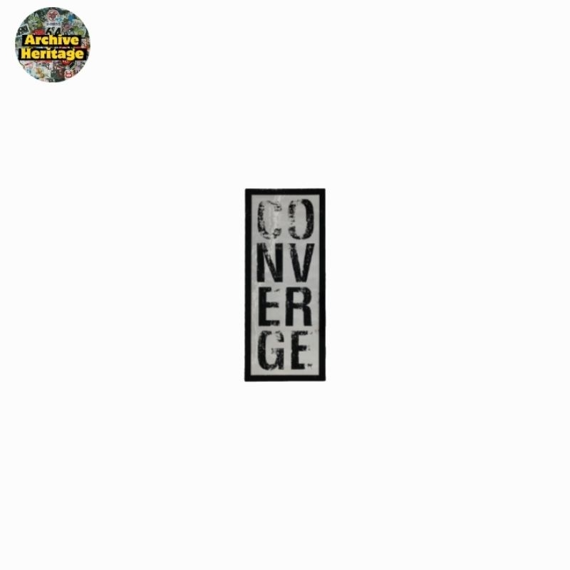 

sticker CONVERGE band logo jan doe deathwish inc hardcore metal sticker