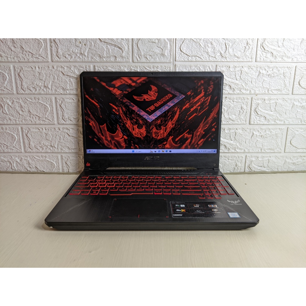 Asus TUF Gaming FX505GE i7 8750H Nvidia GTX 1050Ti RAM 16GB Dual HDD SSD Laptop Second Gen-8 GTX1050