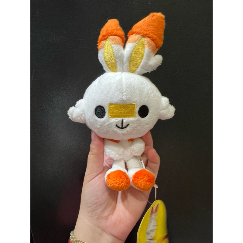 Boneka pokemon scorbunny pokedoll