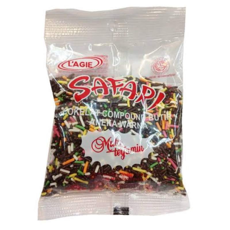 

L'AGIE SAFARI COKLAT/WARNA WARNI 100GR/250GR