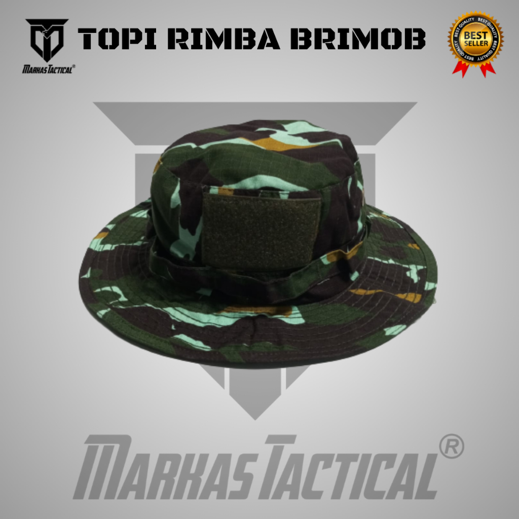 Topi Rimba brimob| Topi Jungle Hat Tactical | Topi Gunung Outdoor | Topi Bucket | Topi Adventure lor
