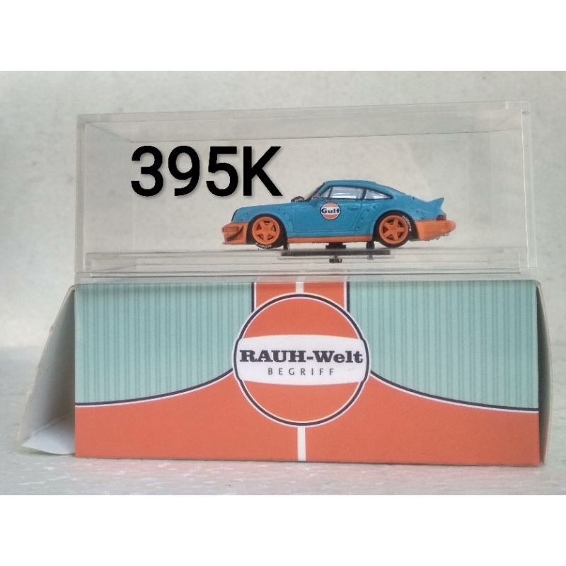 Diecast CM Model Porsche 964 RWB Rauh Welt Gulf Duck Tail