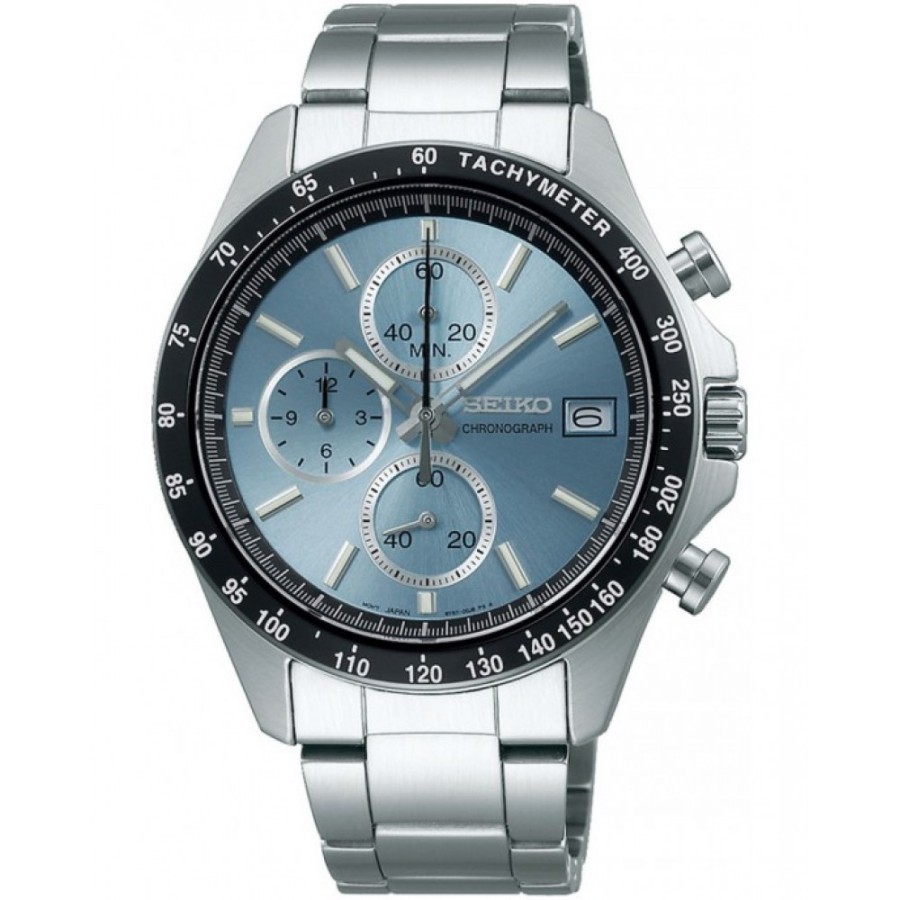 Seiko SBTR029 Chronograph Panda Blue Tiffany