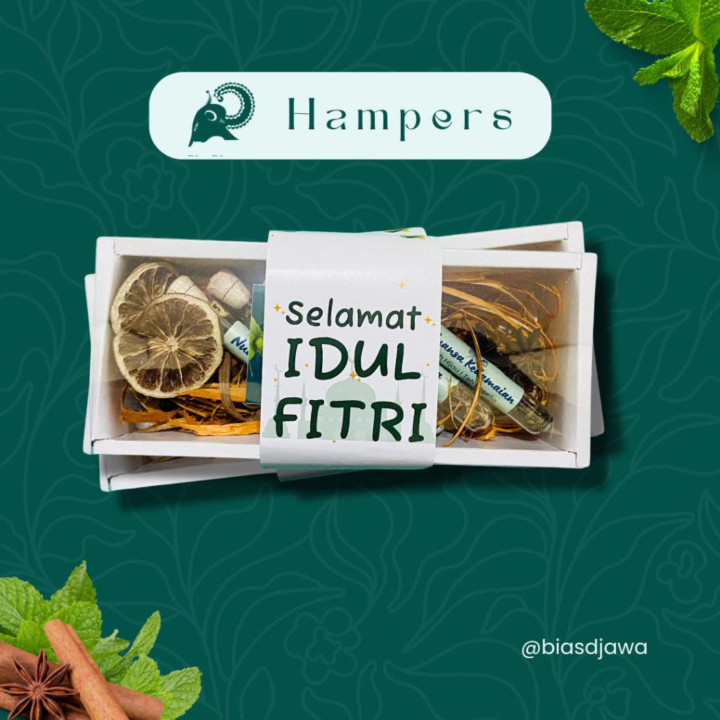 

Hampers Lebaran Artisane Tea and Tisane/Bias Djawa