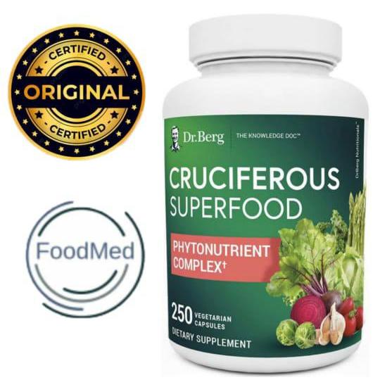 CRUCIFEROUS SUPERFOOD DR. BERG 250 VEG CAPSULES