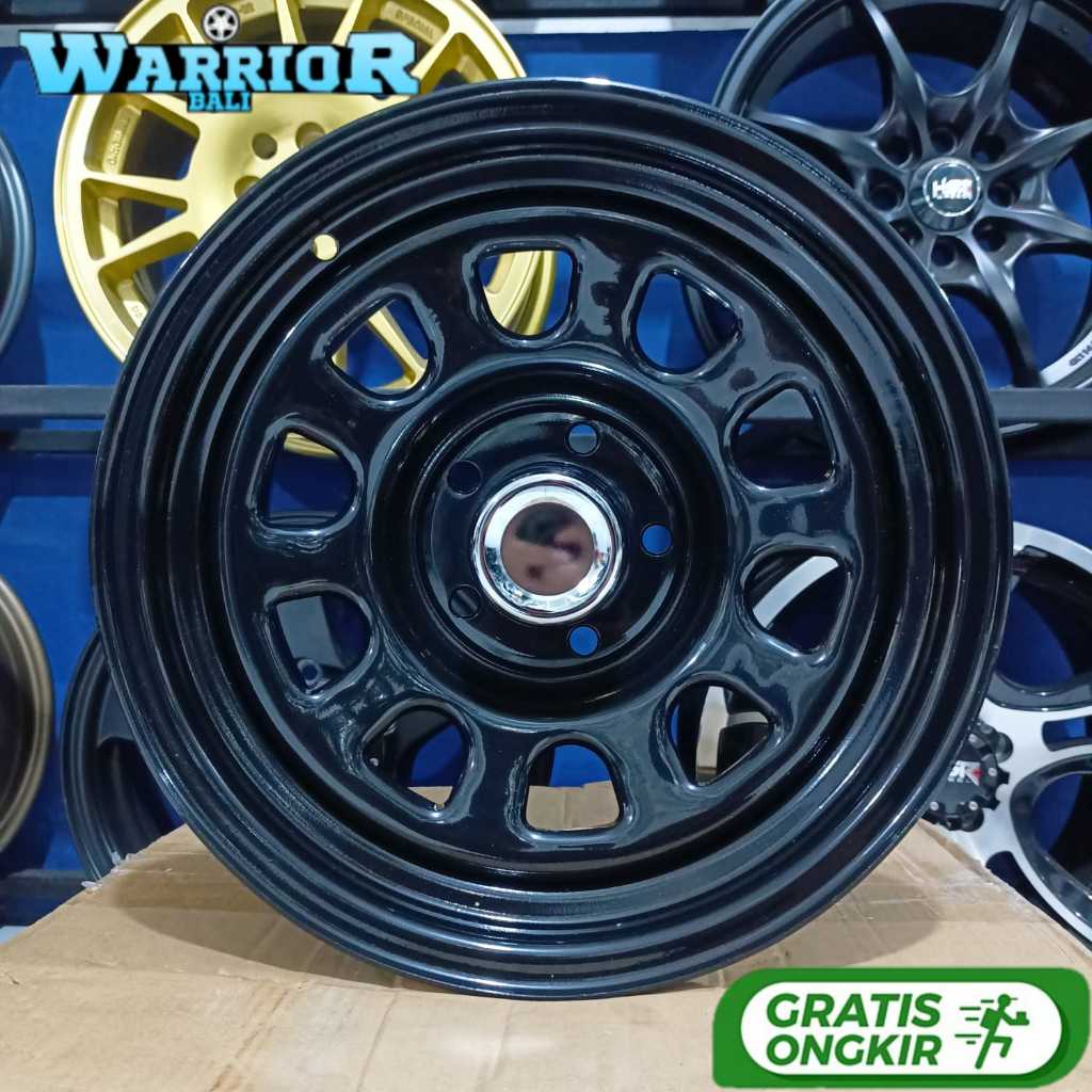 Velg Kaleng Daytona Ring 15 Lebar 8 ET15 Pcd 5x114,3 HSR MOKUPON R15