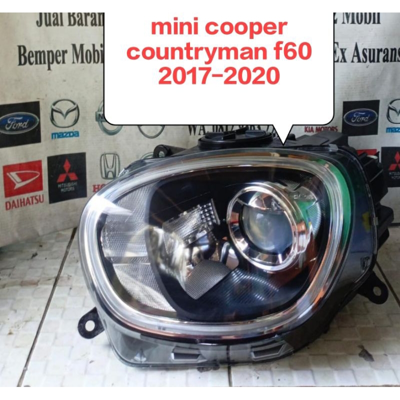 headlamp mini cooper countryman f60 2017-2020 sebelaj kiri