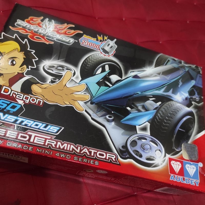 tamiya auldey go for speed monstrous terminator mini 4wd magnum saber sonic korea