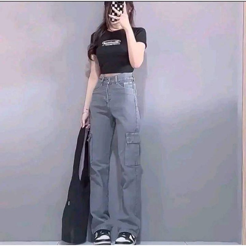 celana cargo celana cewek