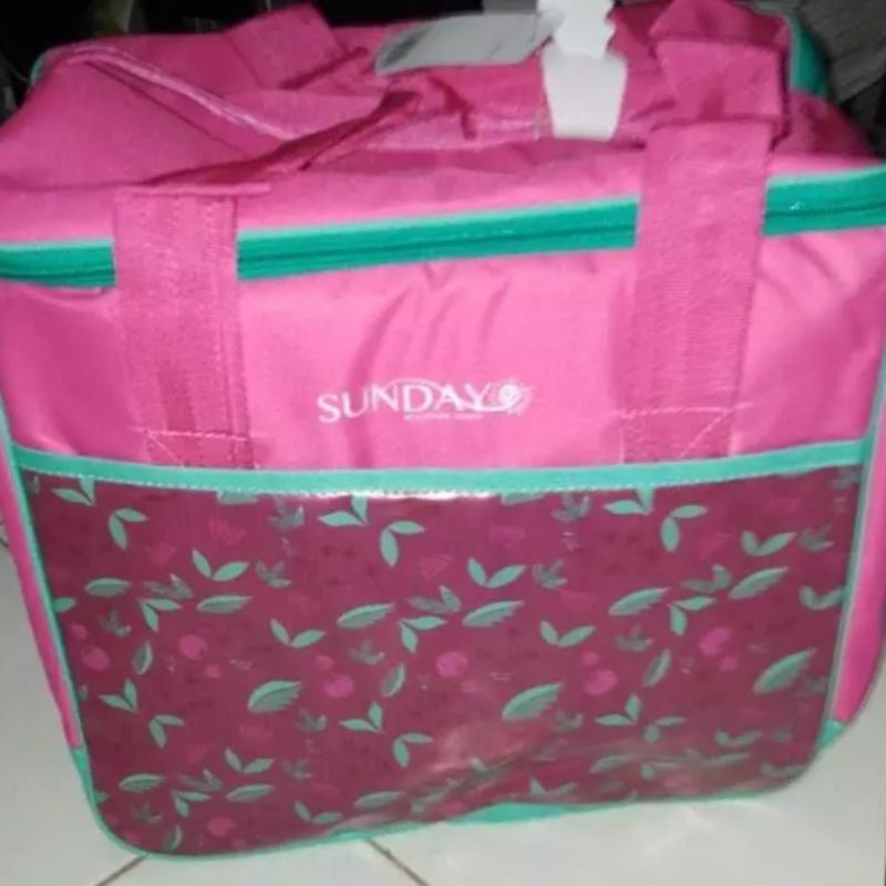 Holly lunch bag Magenta Sophie Martin