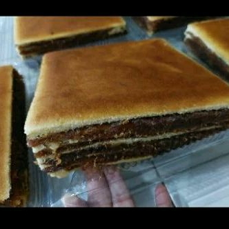 

Lapis nanas/Bolu lapis nanas/kue lapis nanas. (uk.1 loyang 20×20)