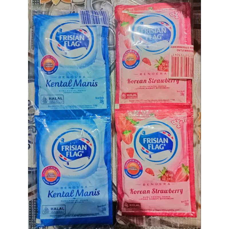 

susu bendera Frisian flag renteng 6 pics