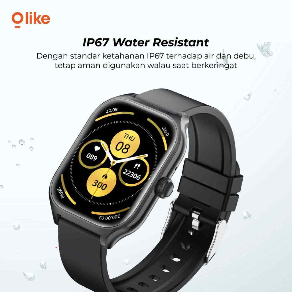 [CUCI GUDANG] OLIKE W11 Plus  HW56 Smartwatch | Sport And Health Monitoring | Jam Tangan Pintar | Bluetooth Call   LIVE-4