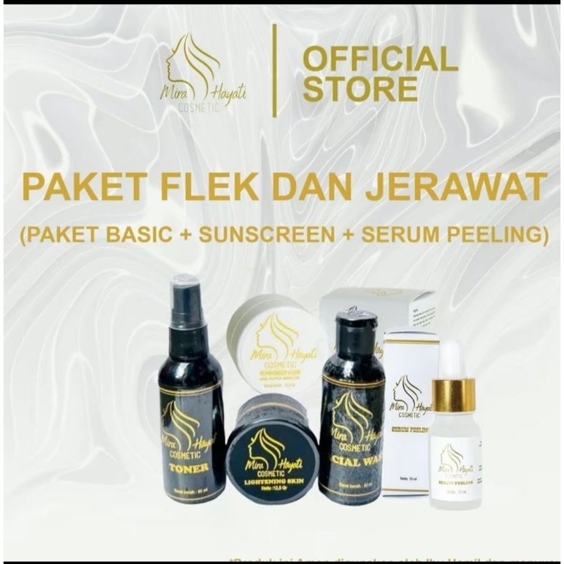 PAKET FLEK DAN JERAWAT mira hayati cosmetic / MH COSMETIC skincare