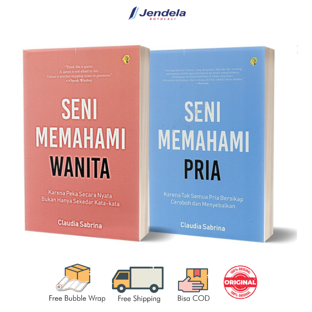 Seni Memahami Wanita dan Seni Memahami Buku Pintar Memahami Pria dan Wanita