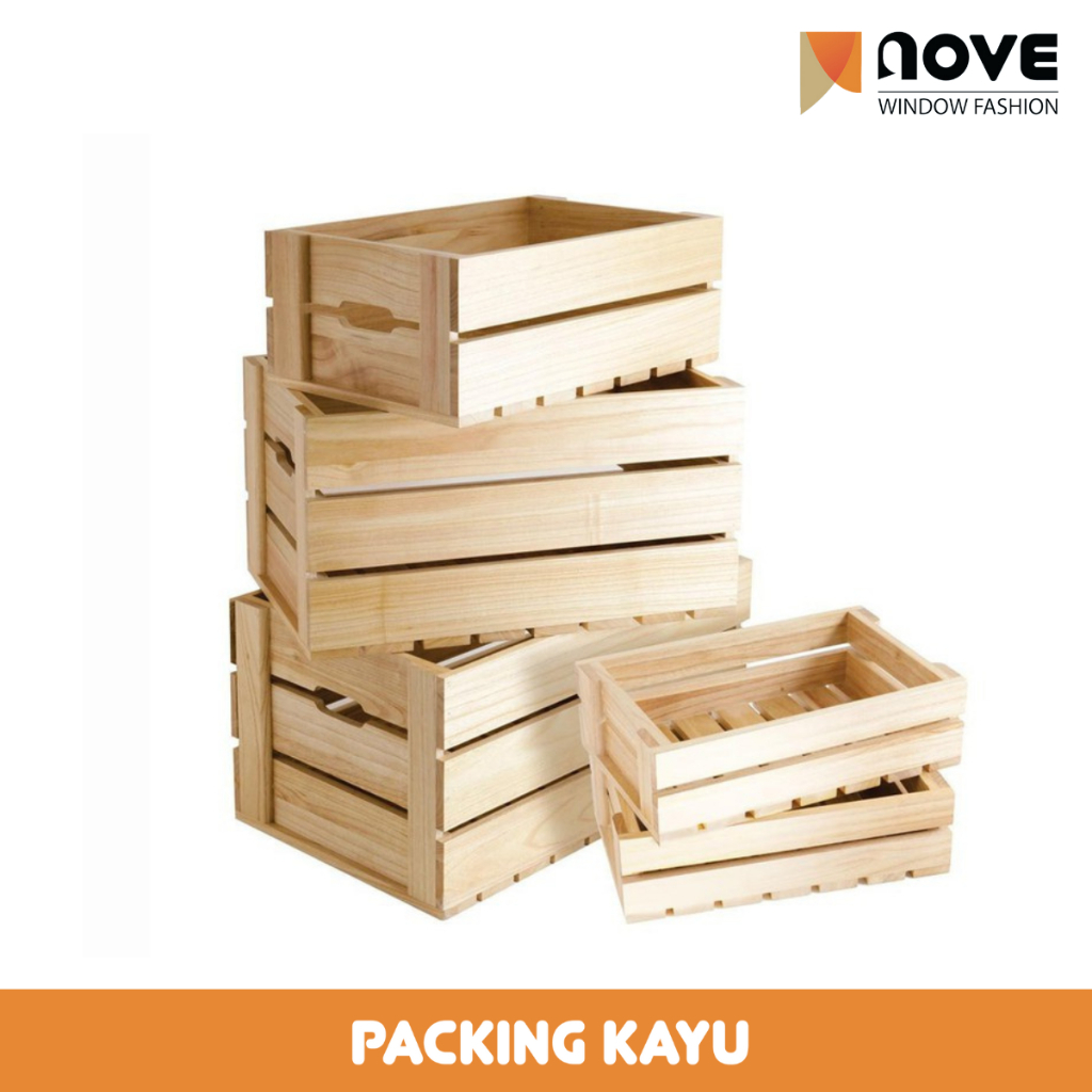 

Packing Tambahan Packing Kayu - Custom Orderan - NOVE