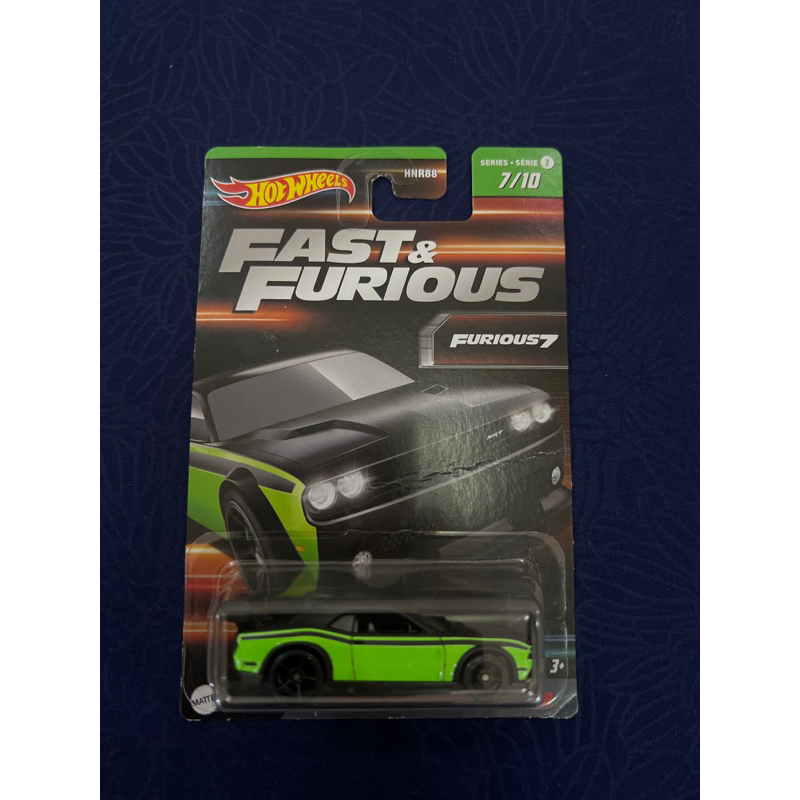 hotwheels fast and furious dodge challenger drift car