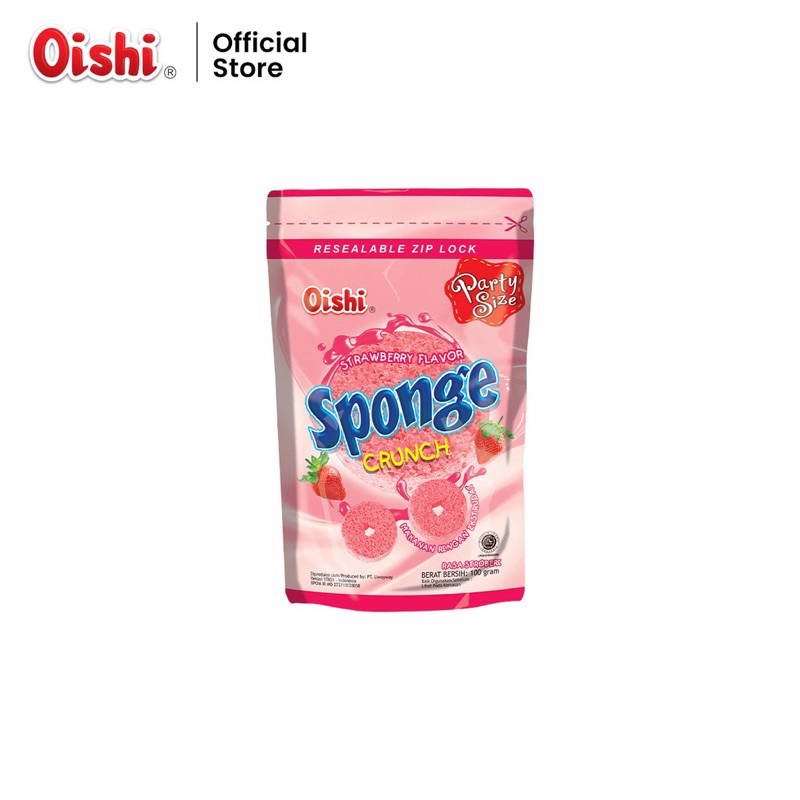 

OISHI SPONGE CRUNCH STRAWBERRY