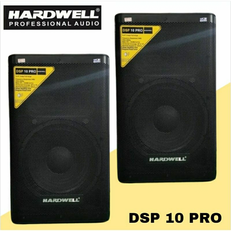 SPEAKER AKTIF 10 INCH HARDWELL DSP 10 PRO speaker hardwell