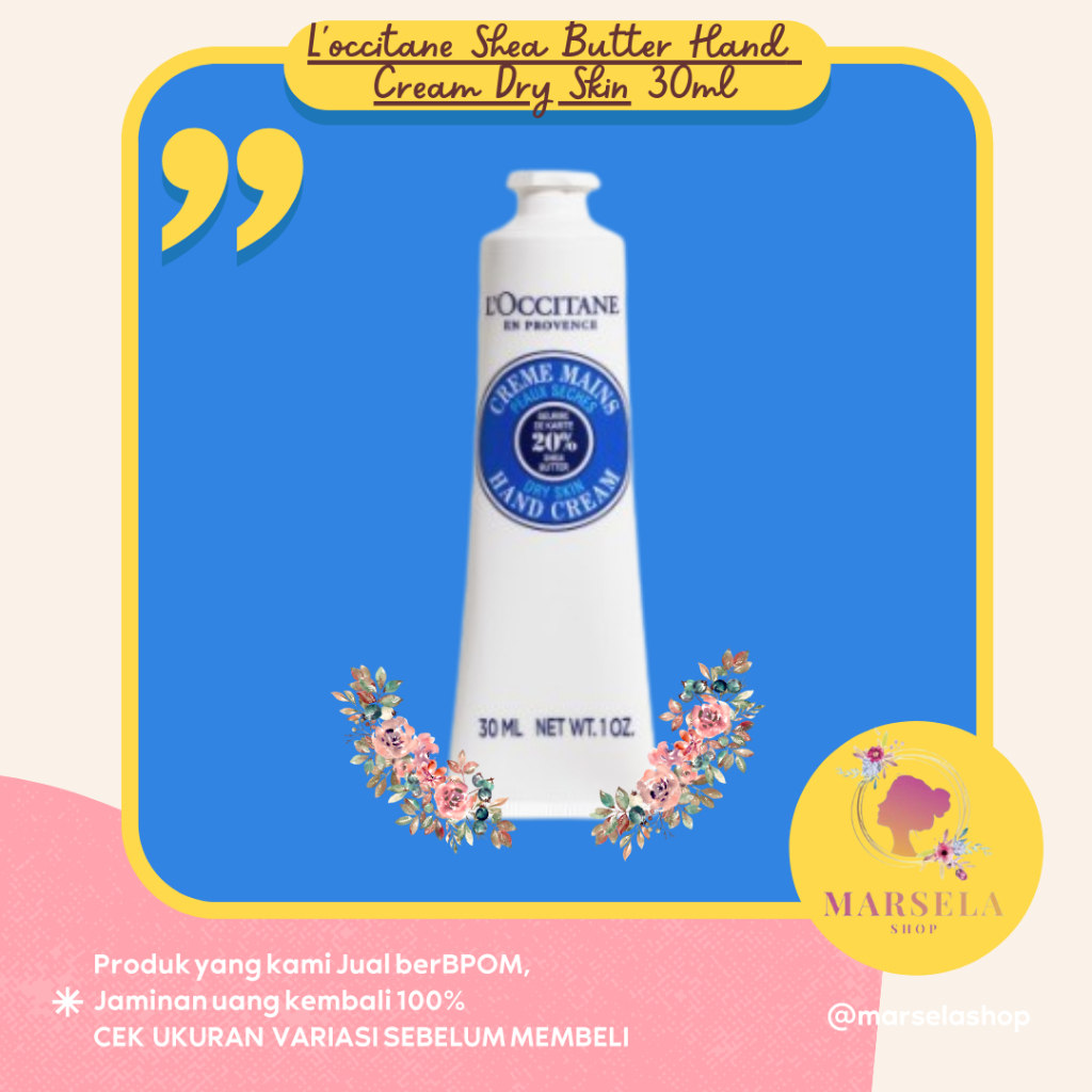 PROMO L'occitane Shea Butter Hand Cream Dry Skin