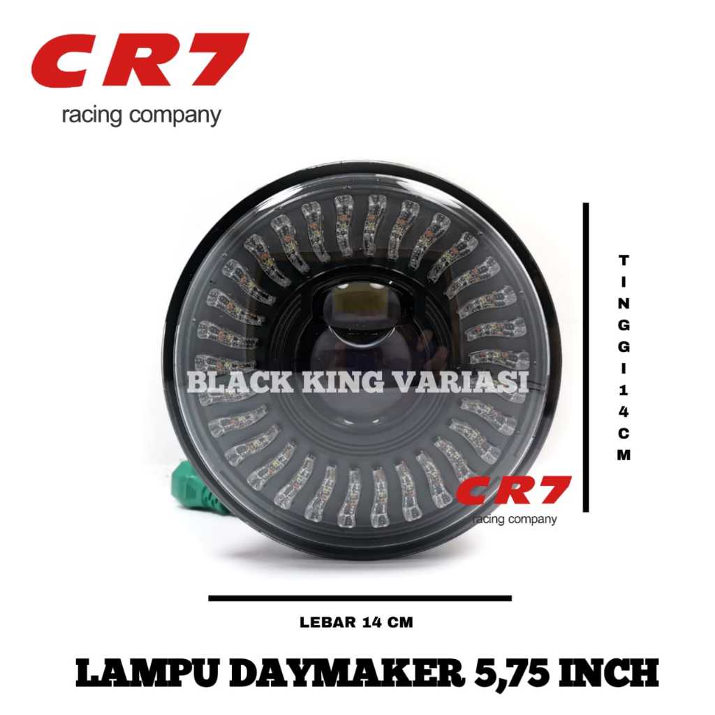 Headlamp Daymaker Bulat 5,75 inch Led Lampu Tembak Daymaker Led Lampu Daymaker 5,75 inch Lampu