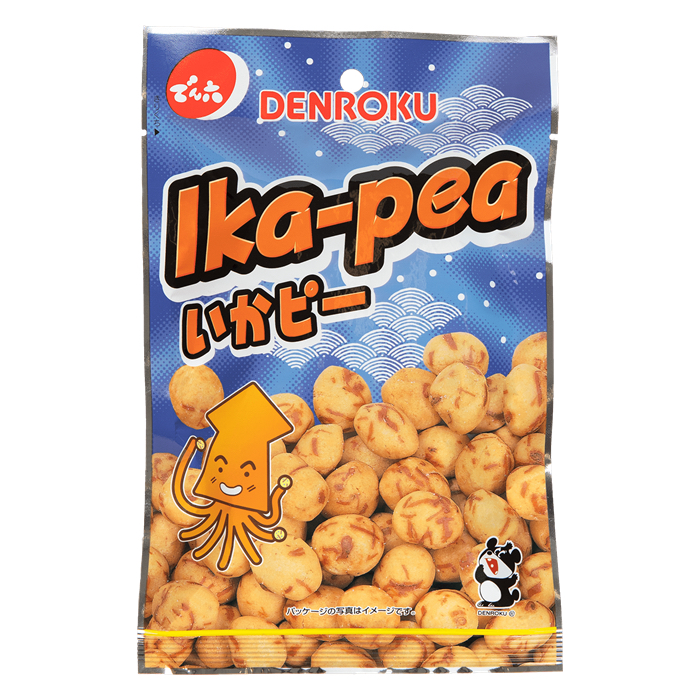 

Calbee Denroku Peanuts Ika Pea