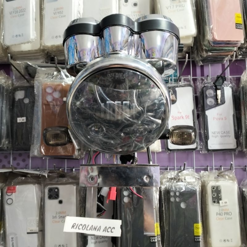 BATOK LAMPU NINJA SS SET LAMPU NINJA SS DAYMAKER SET PNP MP PRIMUS TIGER