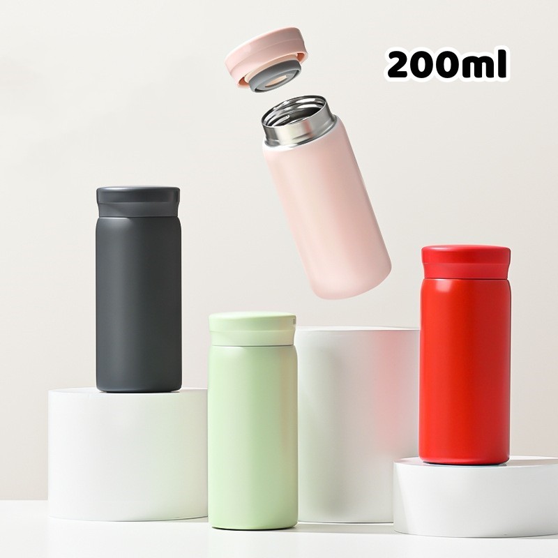 Tumbler pocket mini 200ml stainless 304 tahan panas dan dingin aman Bottle fashion classic japan Bot