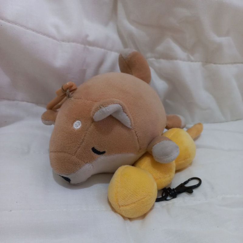 Ganci Shiba / Ganci Dango / Ganci bahan Miniso / Paketan 2 Ganci / Gantungan Kunci Shiba