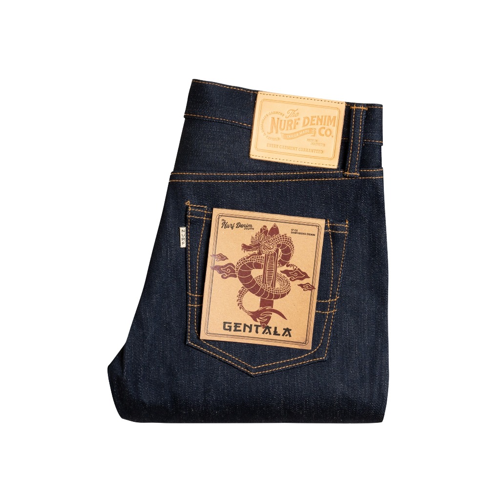 Nurf Denim -  GENTALA - 17 oz - Unsanforized - Selvedge Denim