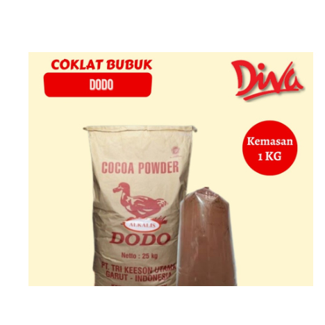 

Coklat Bubuk Dodo 1kg | Dodo Cocoa Powder Repack