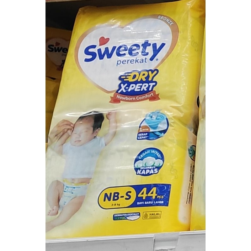 Pampers sweety bronze perekat (comfort) NBS-44, M40
