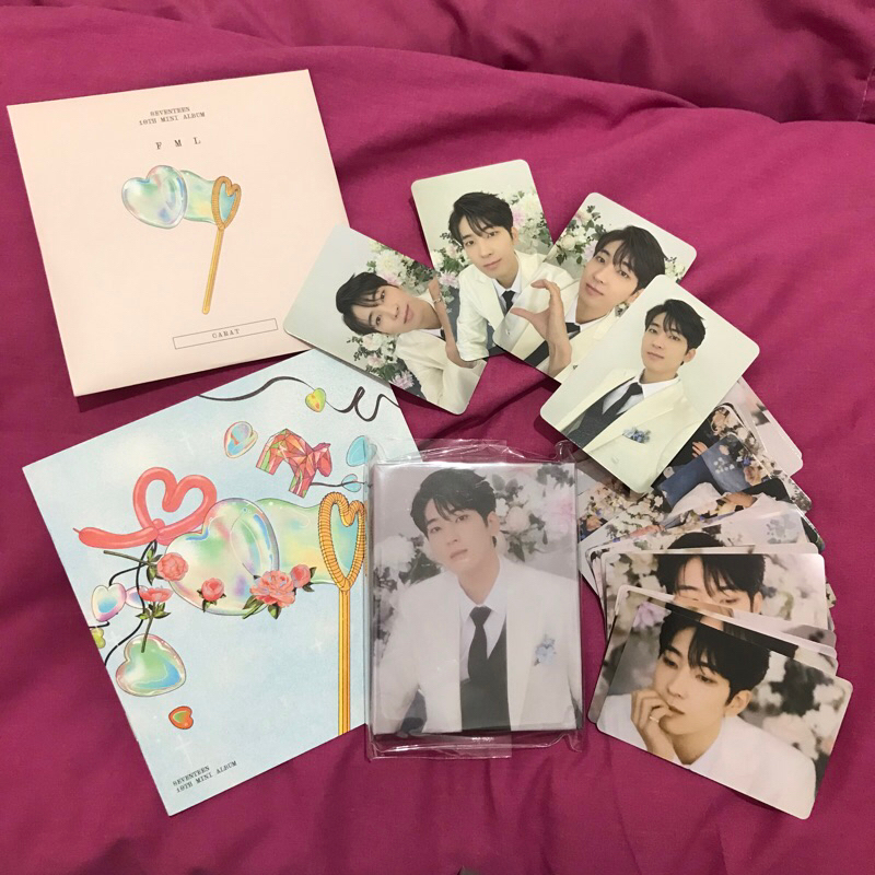 SEVENTEEN 10TH MINI ALBUM FML WONWOO SET CARAT VER CARVER