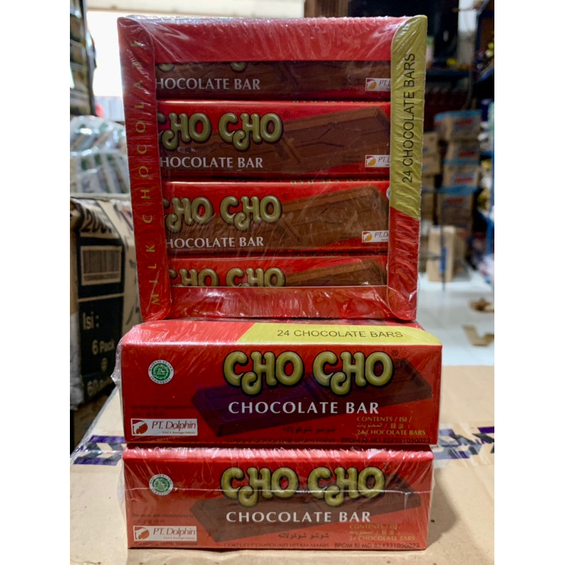 

Cho cho Chocolate Bar (1 pack isi 24 pcs)