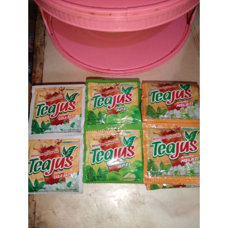 

tea jus renceng 10sachet