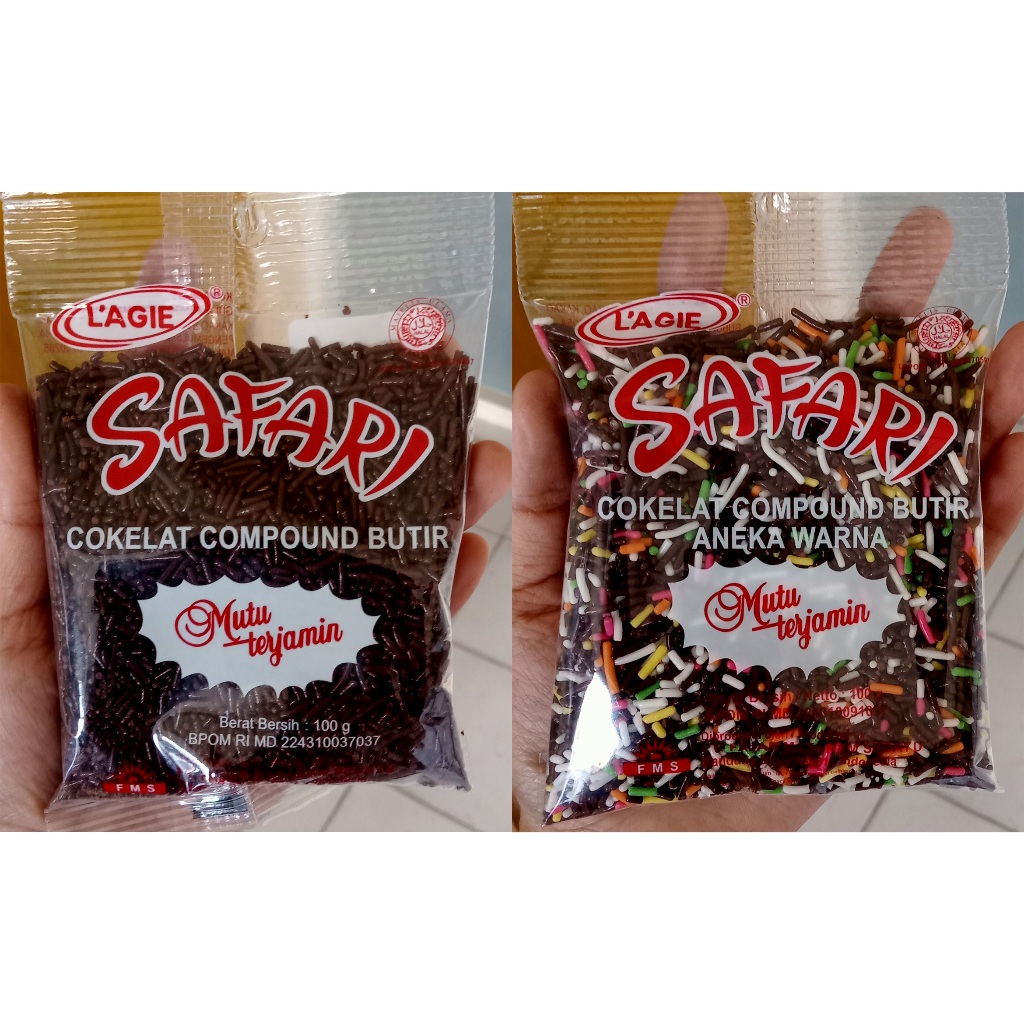 

Safari Lagie Meses - Coklat Compound 100gr