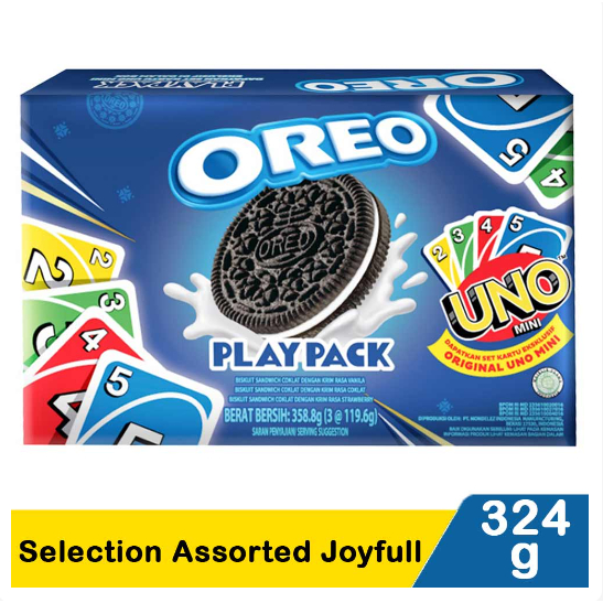 

Oreo Playpack Gratis Original UNO Mini 358.8g