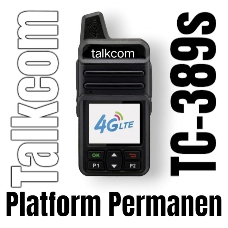 HT POC 4G TalkCom T389s SIM Card Mobile Network Walkie Talkie