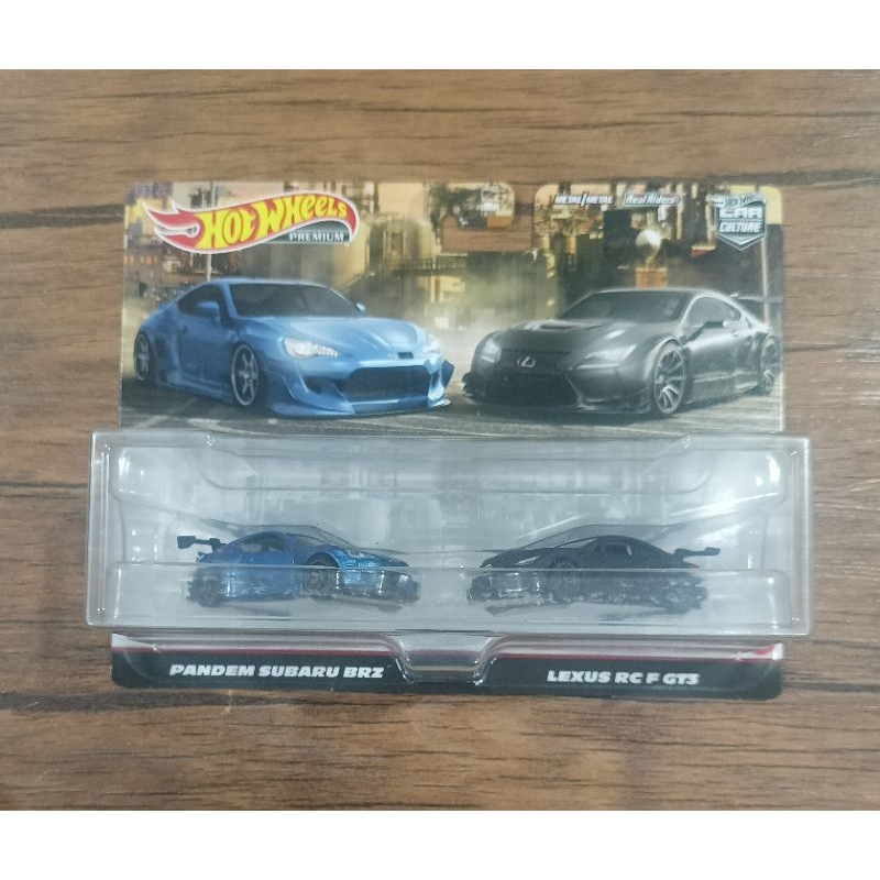 Hot Wheels Twin Pack Pandem Subaru & Lexus
